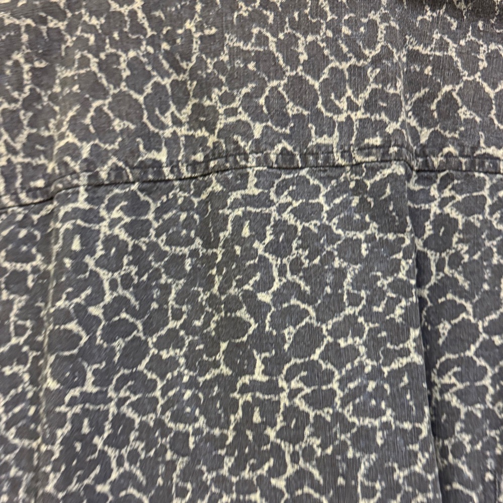 Talbots Blue Patterned Button Down Shirt - image 5